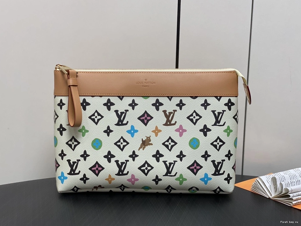 Frstbag ru SOUPLE-32*21*8CM VUITTON LOUIS POCHETTE VOYAGE 0805